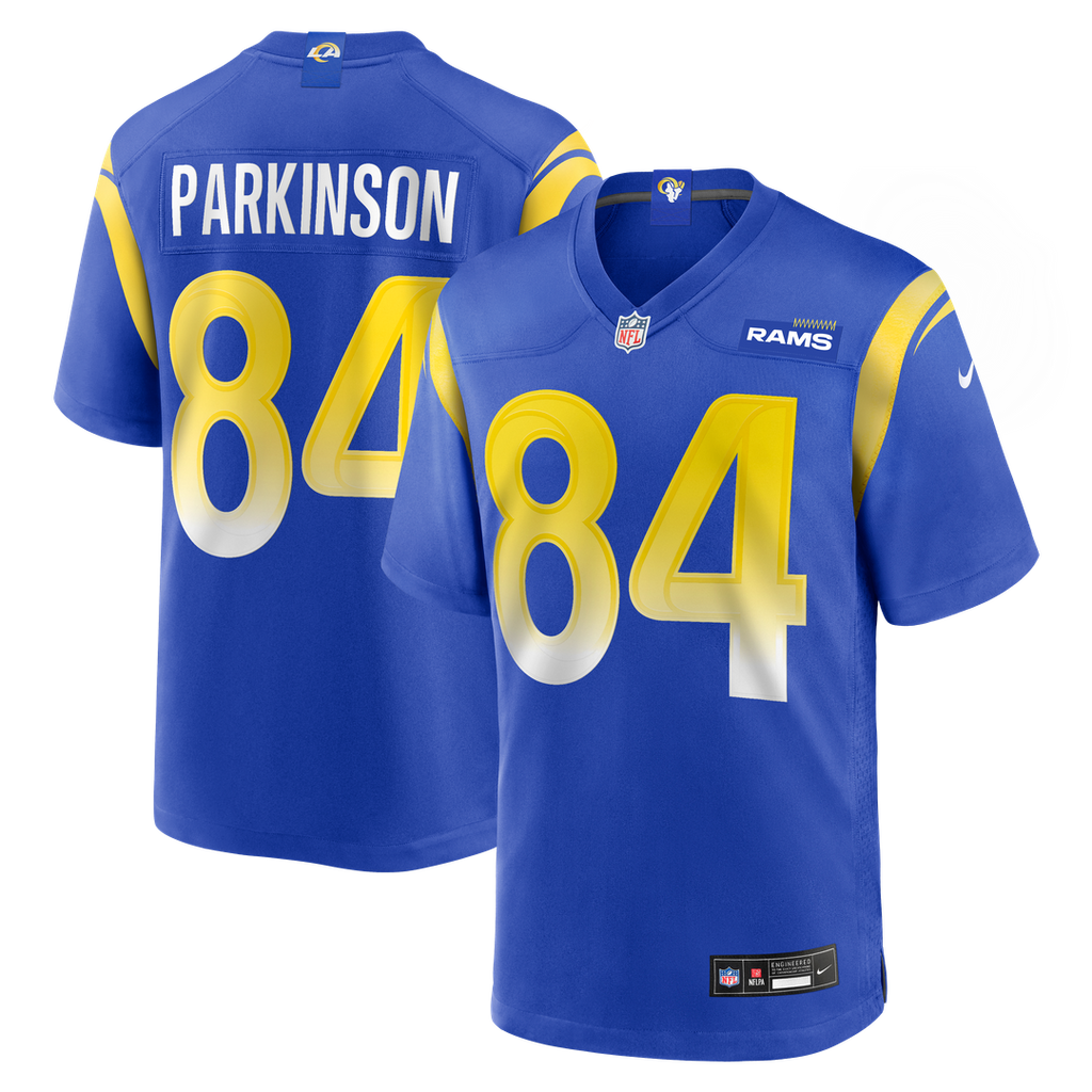 Los Angeles Rams Colby Parkinson Nike Royal Team Game Jersey product image 1, provided for visual reference and product