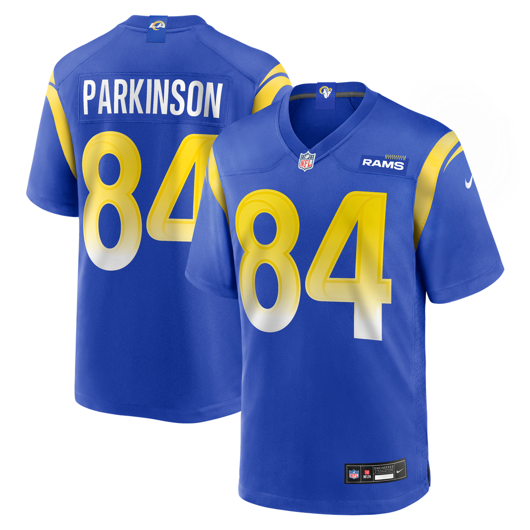 Los Angeles Rams Colby Parkinson Nike Royal Team Game Jersey product image 1, provided for visual reference and product