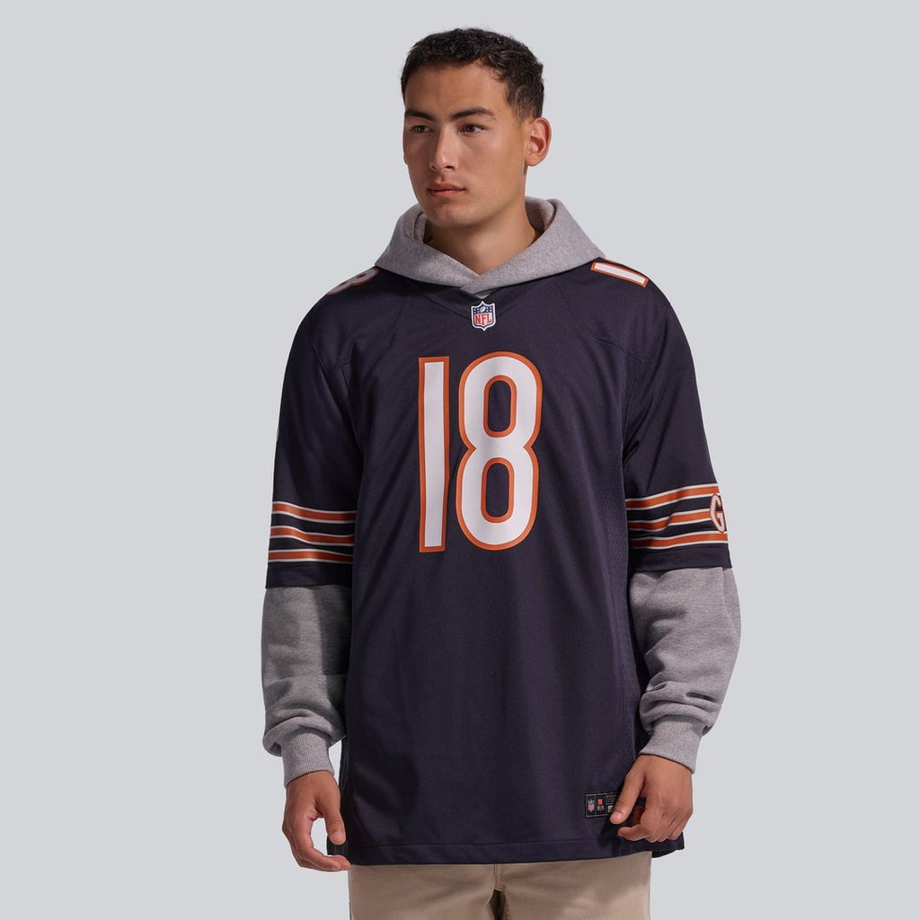 Chicago Bears Caleb Williams Nike White First Round Pick Player Game Jersey product image 14, provided for visual reference
