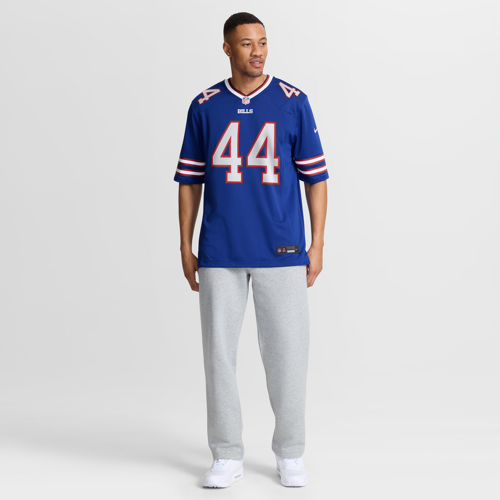 Buffalo Bills Joe Andreessen Nike Royal Game Jersey product image 7, provided for visual reference and product detail review