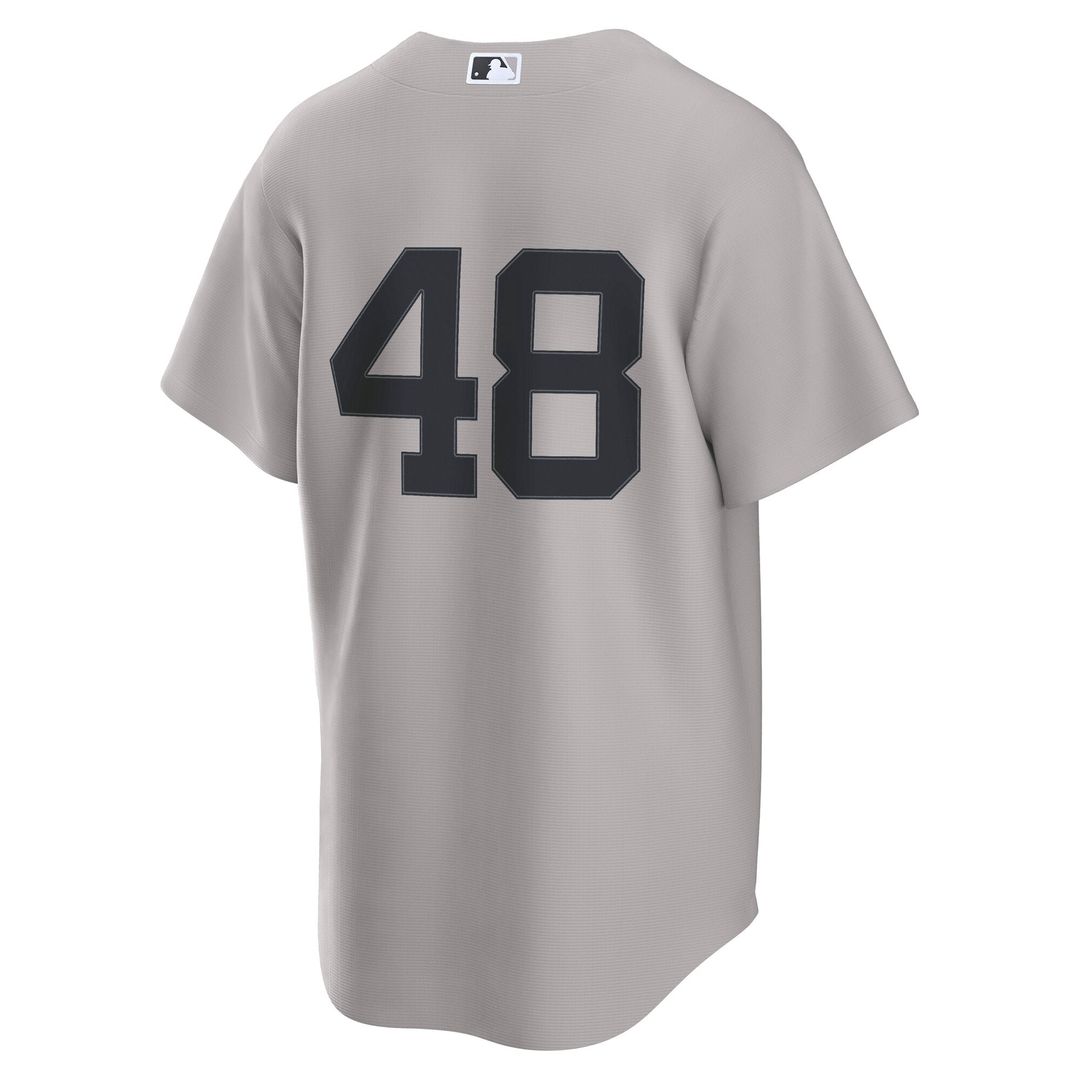 New York Yankees Paul Goldschmidt Nike Gray Road Replica Jersey product image 3, provided for visual reference and product