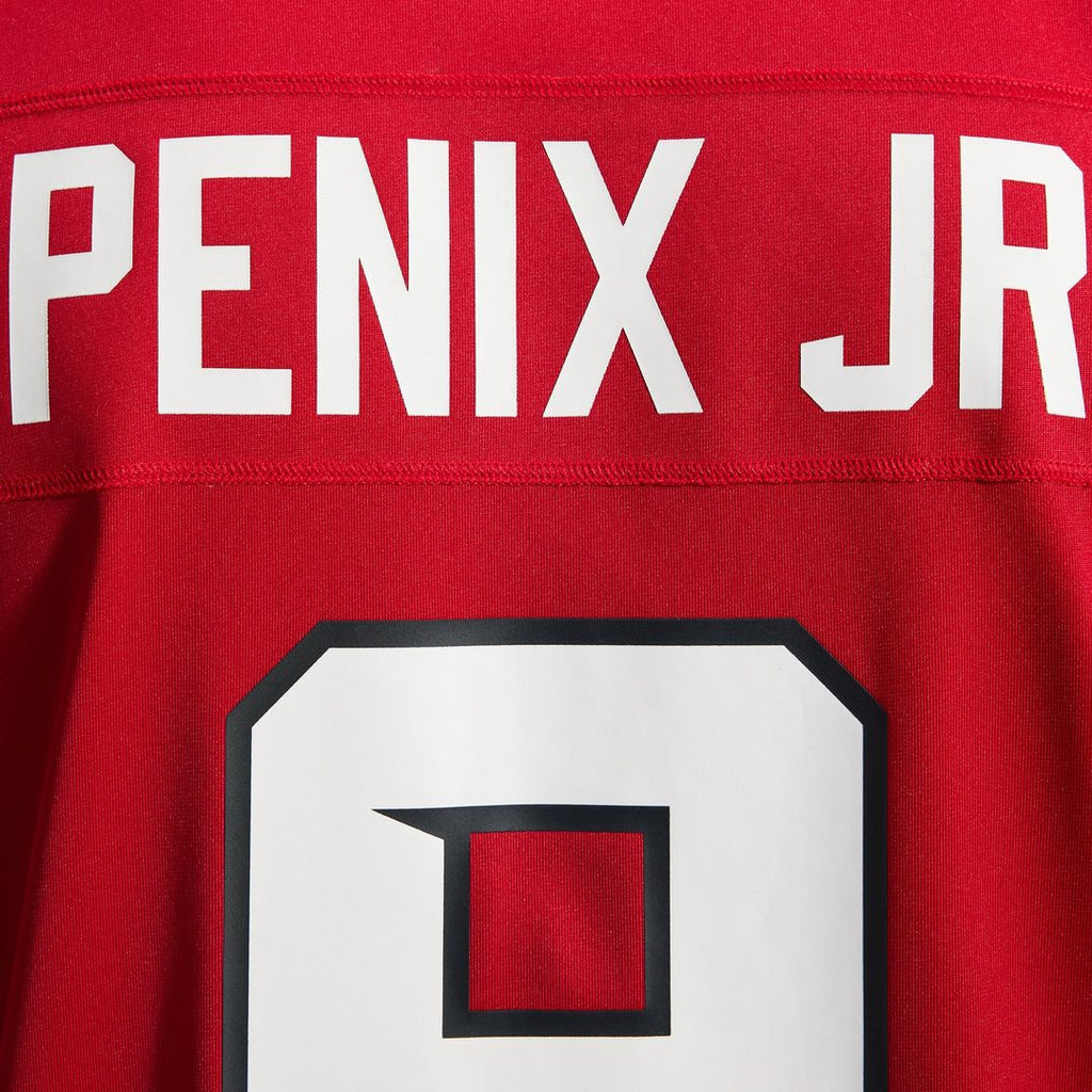 Atlanta Falcons Michael Penix Jr. Nike Red Game Jersey product image 11, provided for visual reference and product detail