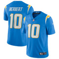 Los Angeles Chargers Justin Herbert Nike Powder Blue Vapor Limited Jersey product image 1, provided for visual reference and