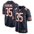 Chicago Bears Deion Hankins Nike Navy Team Game Jersey product image 1, provided for visual reference and product detail