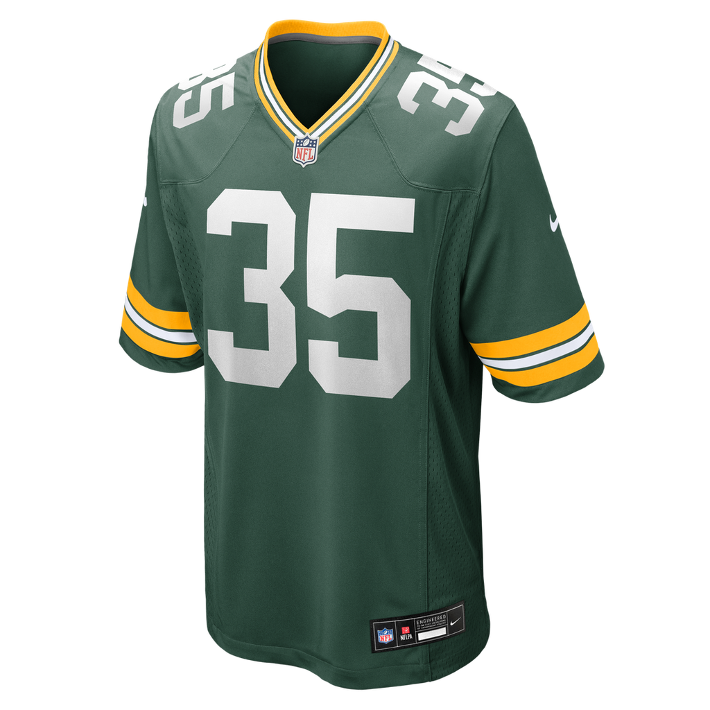 Green Bay Packers Lucas Havrisik Nike Green Team Game Jersey product image 2, provided for visual reference and product