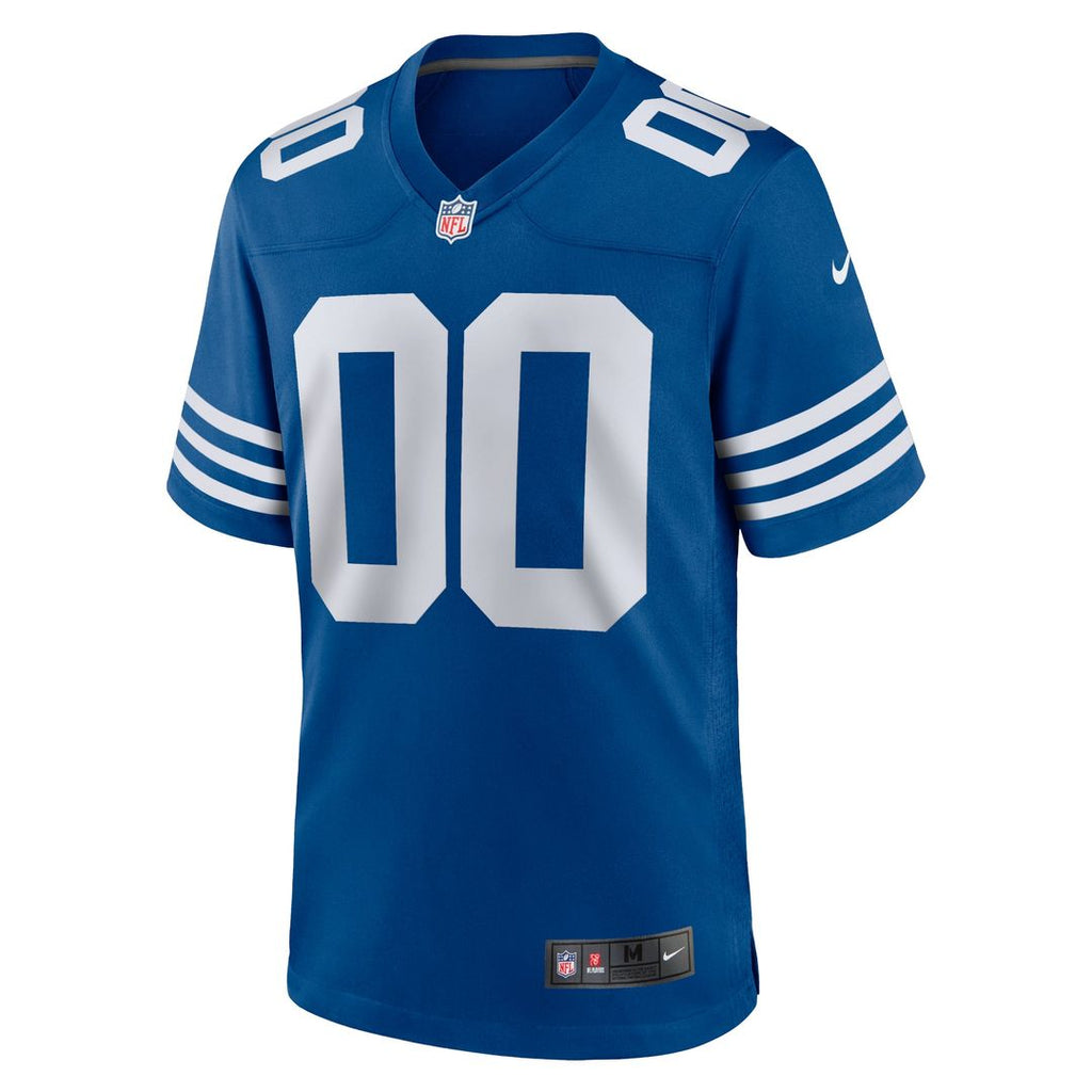Indianapolis Colts Nike Royal Alternate Custom Jersey product image 2, provided for visual reference and product detail