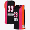 Miami Heat NBA Alonzo Mourning Hardwood Classics Road Jersey By Mitchell & Ness product image 1, provided for visual