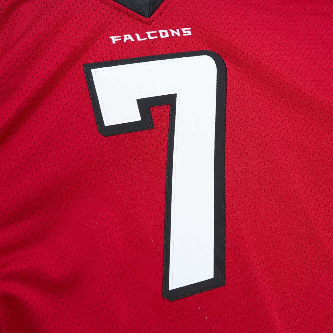 Atlanta Falcons 2003 Michael Vick Mitchell & Ness Red Authentic Throwback Retired Player Jersey product image 4, provided