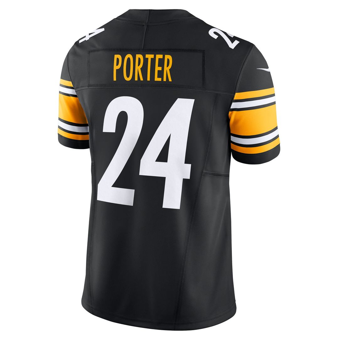 Pittsburgh Steelers Joey Porter Jr. Nike Gold Alternate 1933 Throwback Vapor F.U.S.E. Limited Jersey product image 21,