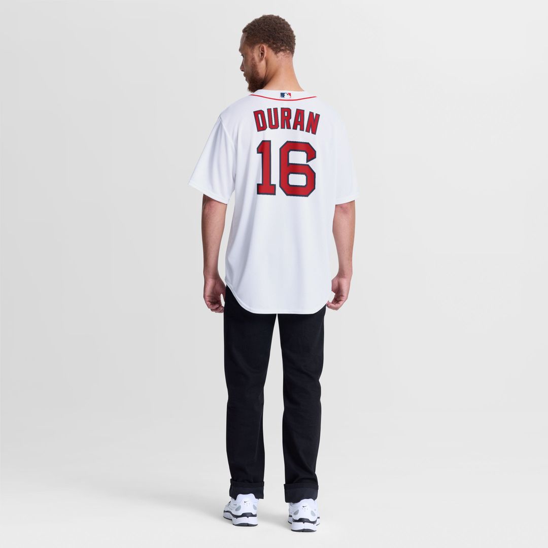 Boston Red Sox Jarren Duran Nike White Home Replica Jersey product image 5, provided for visual reference and product detail