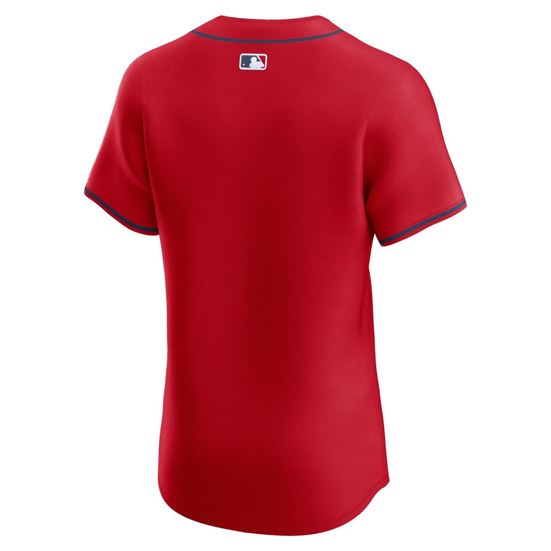 Atlanta Braves Nike Navy Alternate Elite Jersey product image 9, provided for visual reference and product detail review