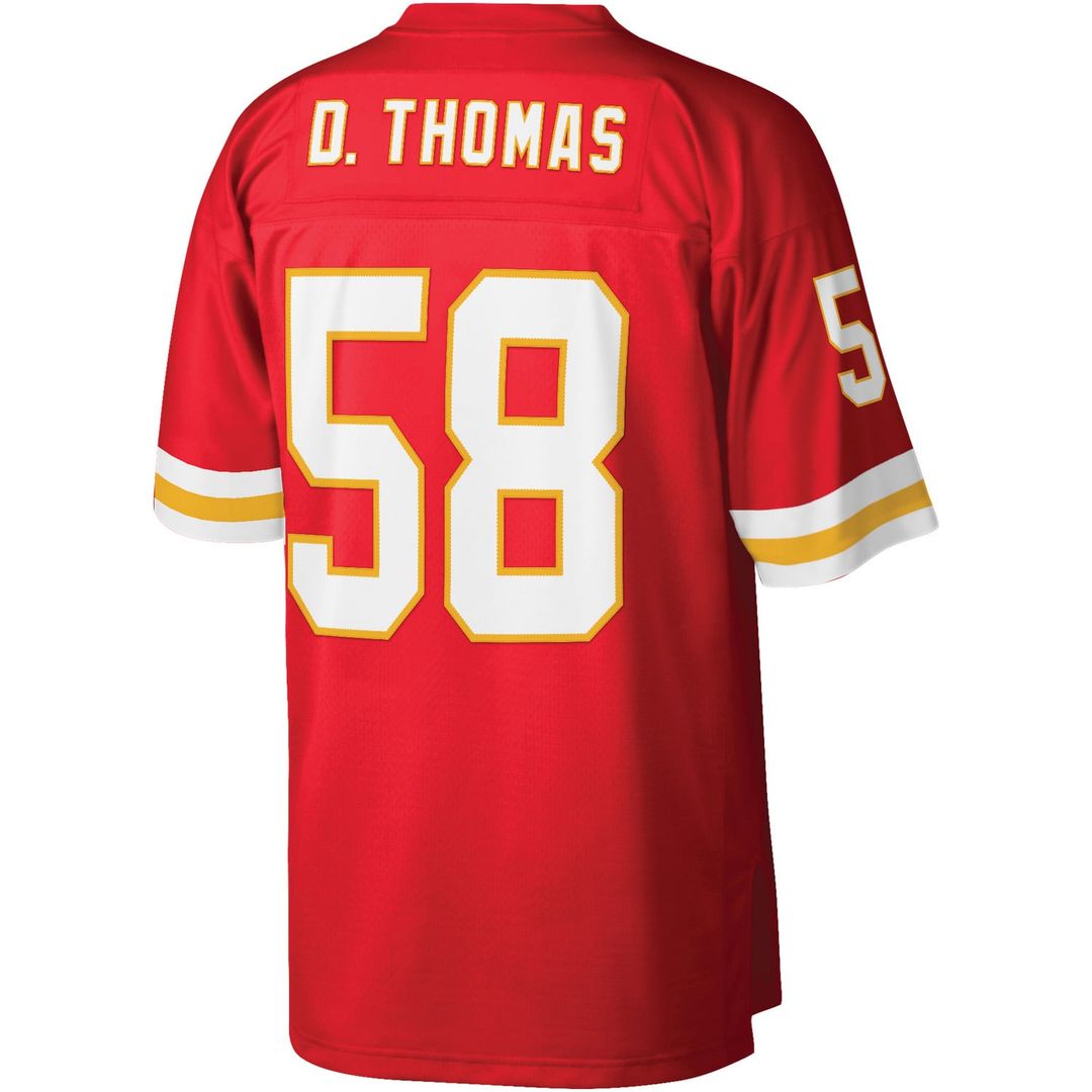 Kansas City Chiefs Derrick Thomas Mitchell & Ness Red Legacy Replica Jersey product image 3, provided for visual reference