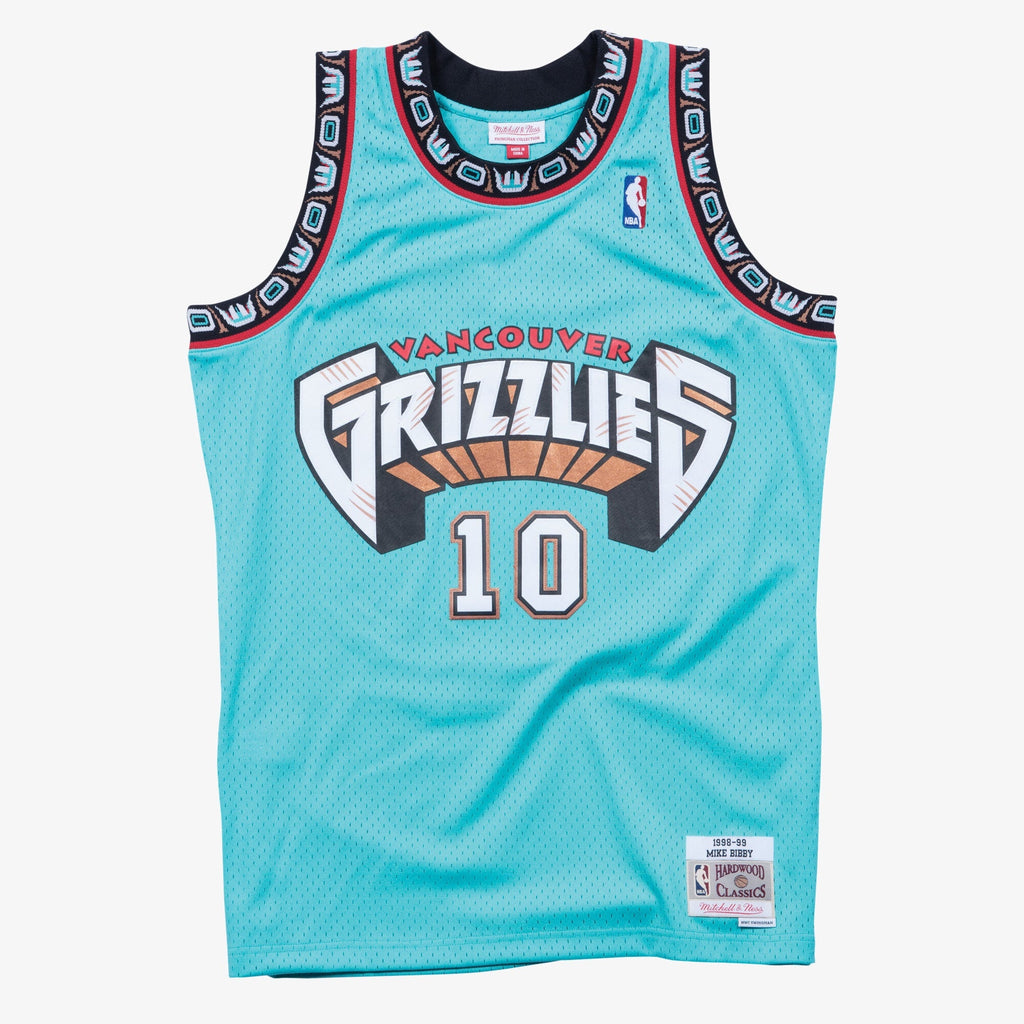 Vancouver Grizzlies Mitchell & Ness Swingman Jersey Mike Bibby 1998-89 product image 2, provided for visual reference and