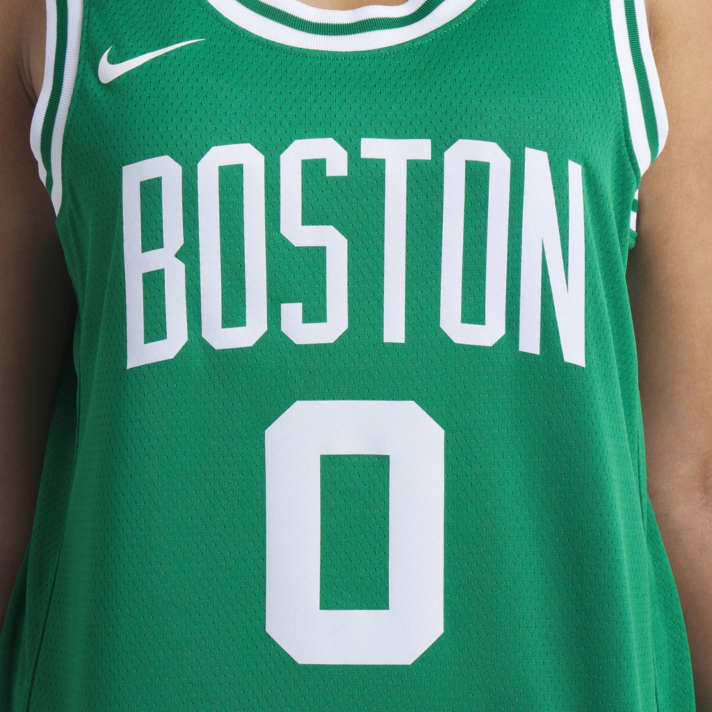 Boston Celtics Nike Icon Edition Swingman Jersey - Kelly Green - Jayson Tatum - Unisex product image 8, provided for visual