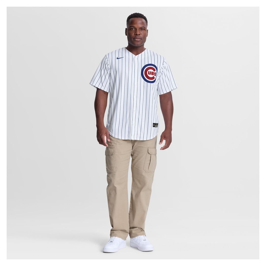 Chicago Cubs Carson Kelly Nike White Home Replica Jersey product image 4, provided for visual reference and product detail