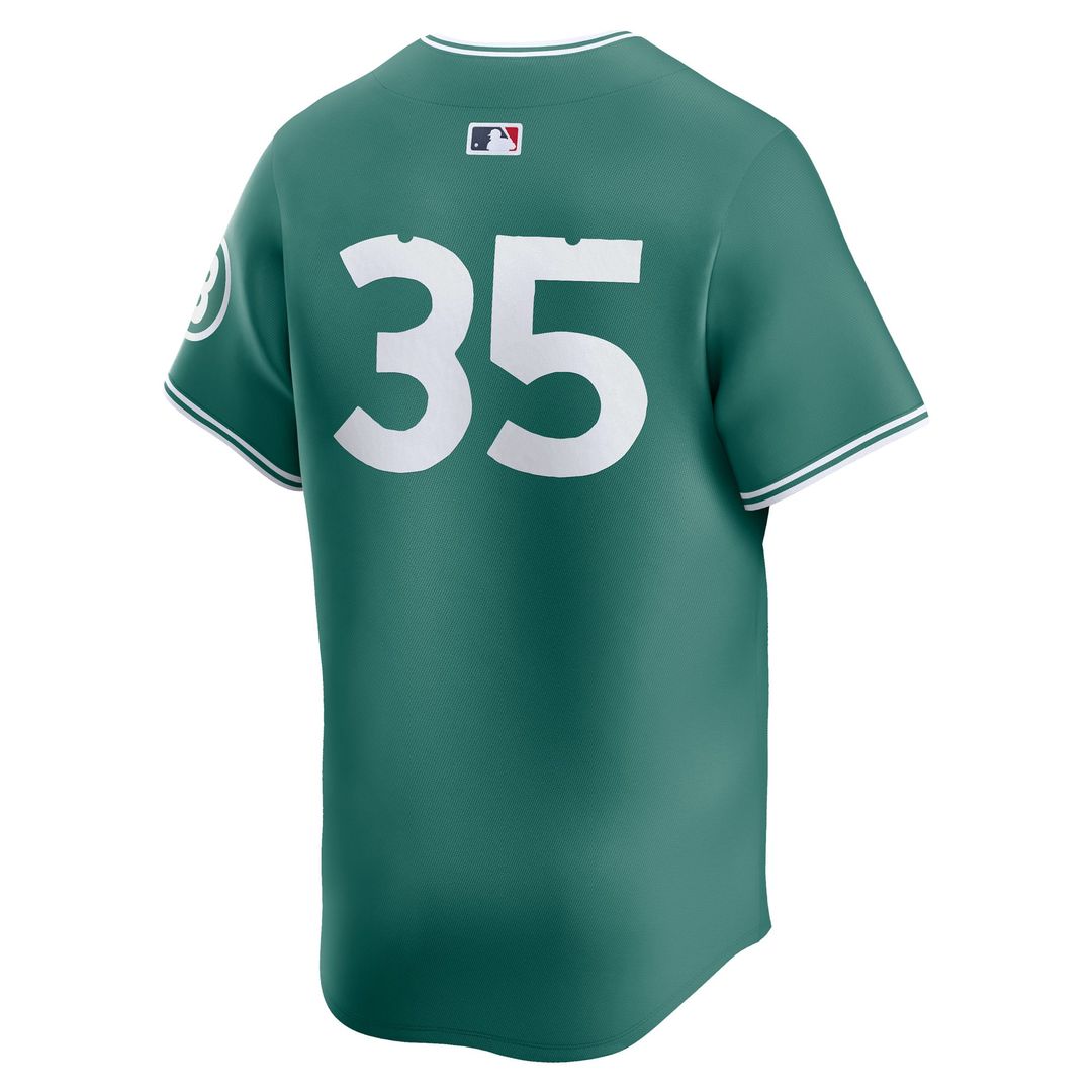 Boston Red Sox Garrett Crochet Nike Green 2025 City Connect Limited Player Jersey product image 3, provided for visual