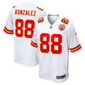 Kansas City Chiefs Tony Gonzalez Nike White Retired Player Game Jersey product image 1, provided for visual reference and