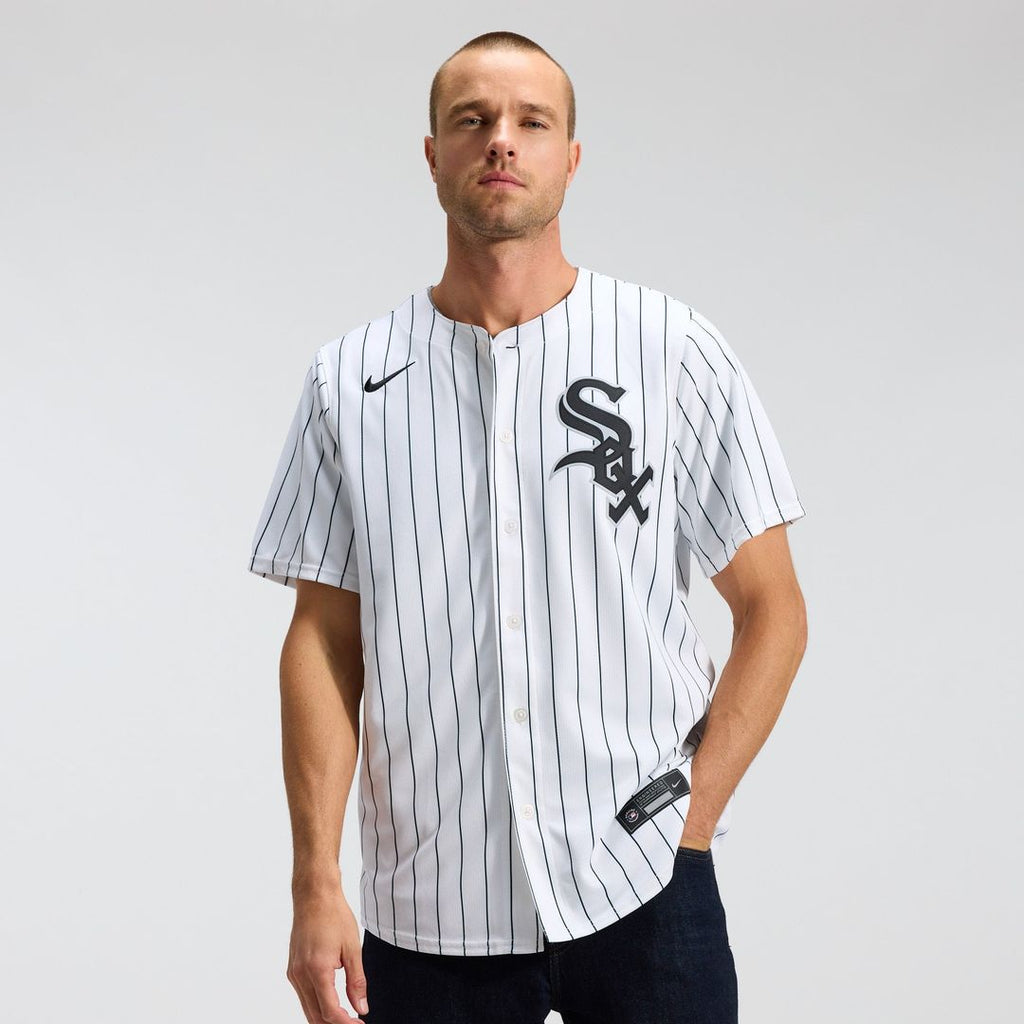 Chicago White Sox Nike White Home Limited Jersey product image 1, provided for visual reference and product detail review