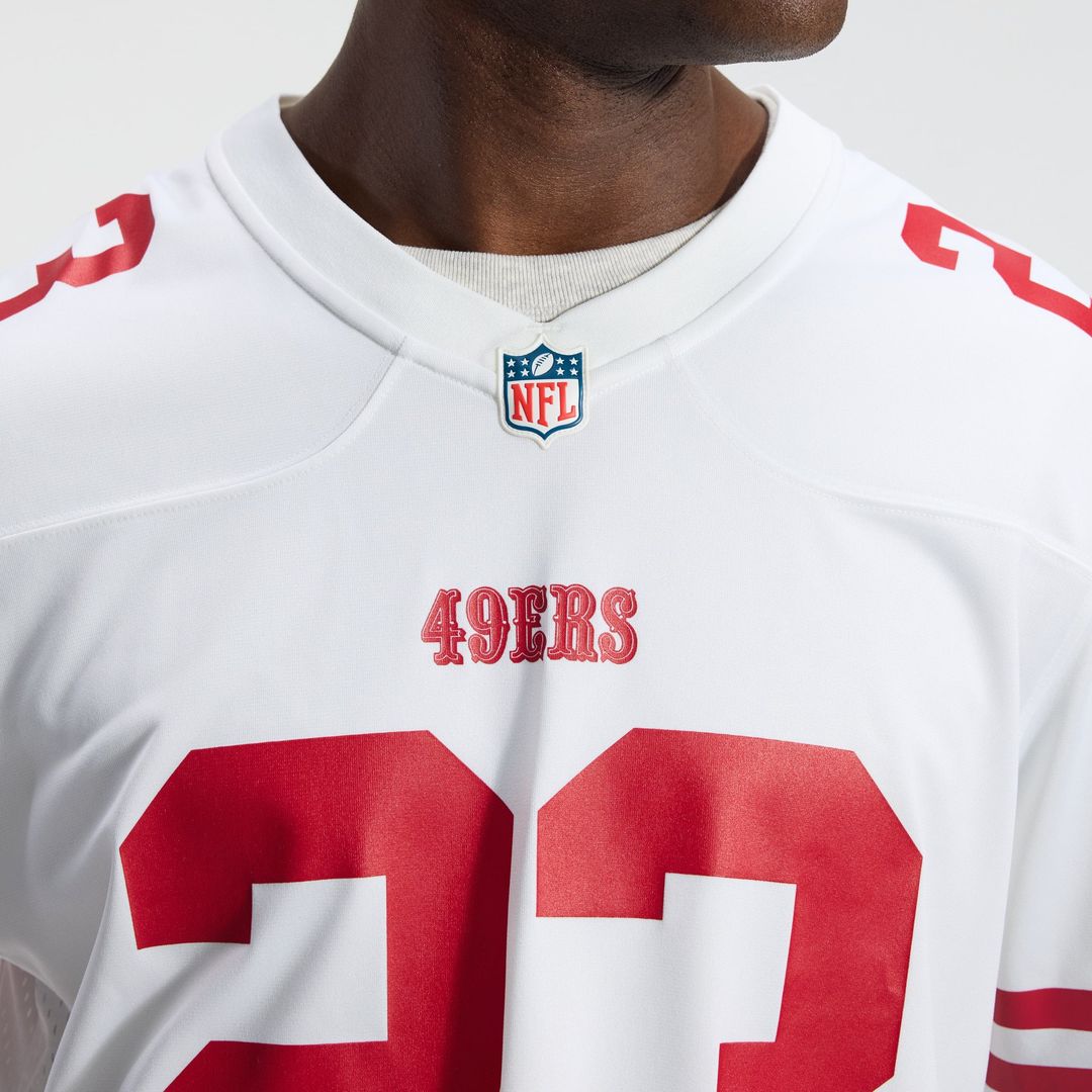 San Francisco 49ers Christian McCaffrey Nike Scarlet Game Player Jersey product image 31, provided for visual reference and