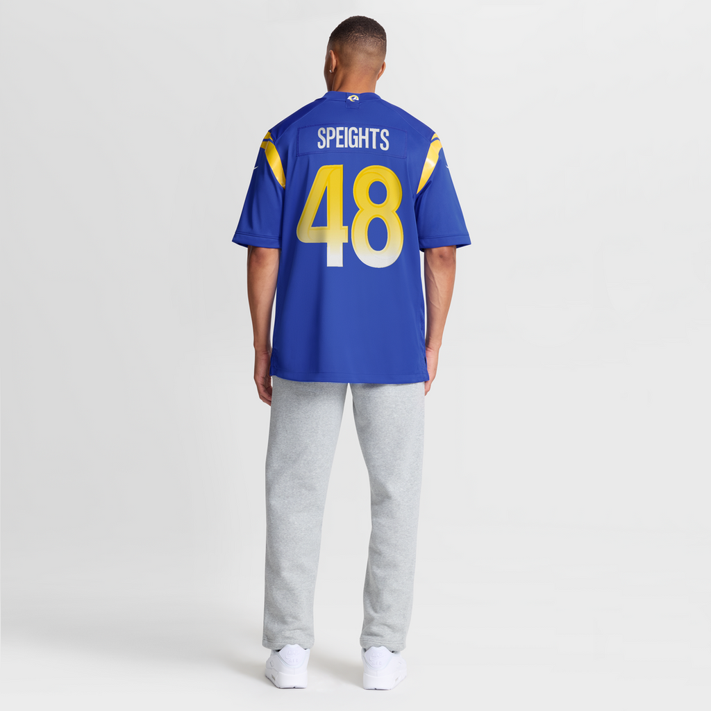 Los Angeles Rams Omar Speights Nike Royal Game Jersey product image 8, provided for visual reference and product detail