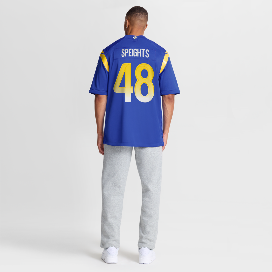 Los Angeles Rams Omar Speights Nike Royal Game Jersey product image 8, provided for visual reference and product detail