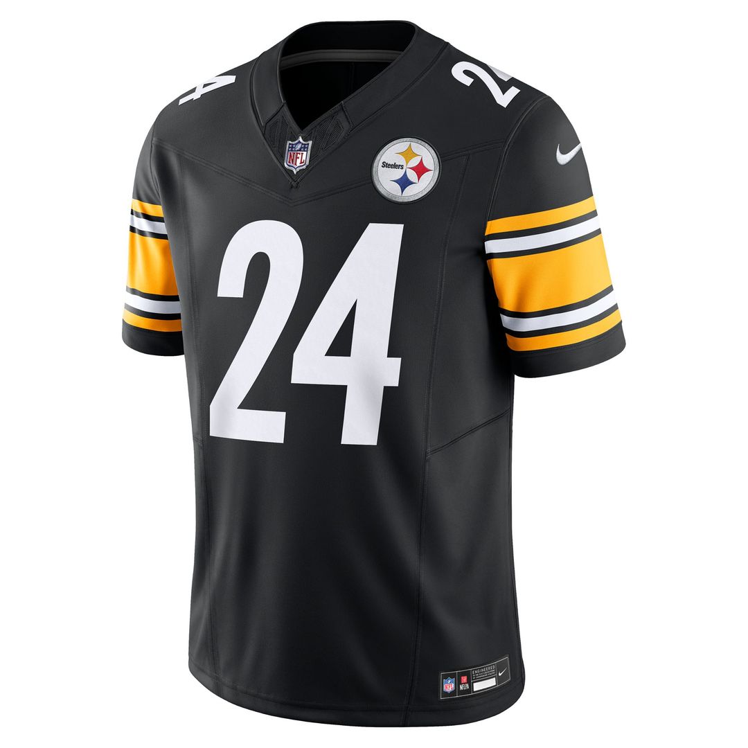Pittsburgh Steelers Joey Porter Jr. Nike Gold Alternate 1933 Throwback Vapor F.U.S.E. Limited Jersey product image 20,