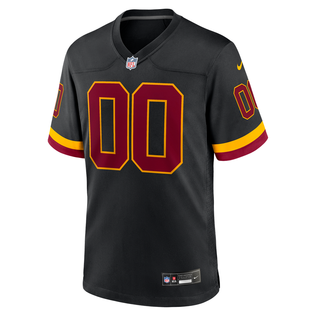 Washington Commanders Odafe Oweh Nike Black Hail Raiser Alternate Game Jersey product image 2, provided for visual reference