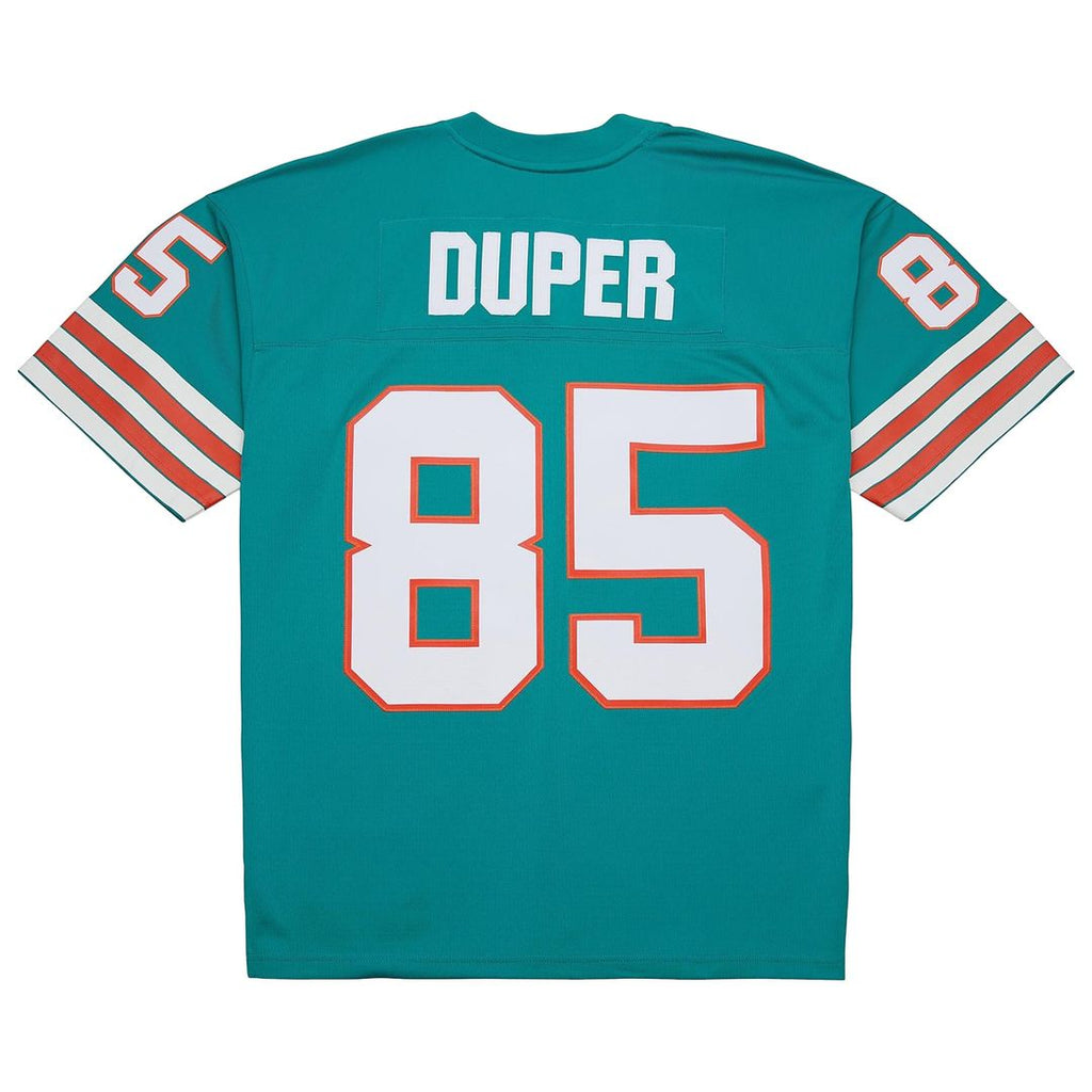 Miami Dolphins Mark Duper Mitchell & Ness Aqua Legacy Replica Jersey product image 3, provided for visual reference and