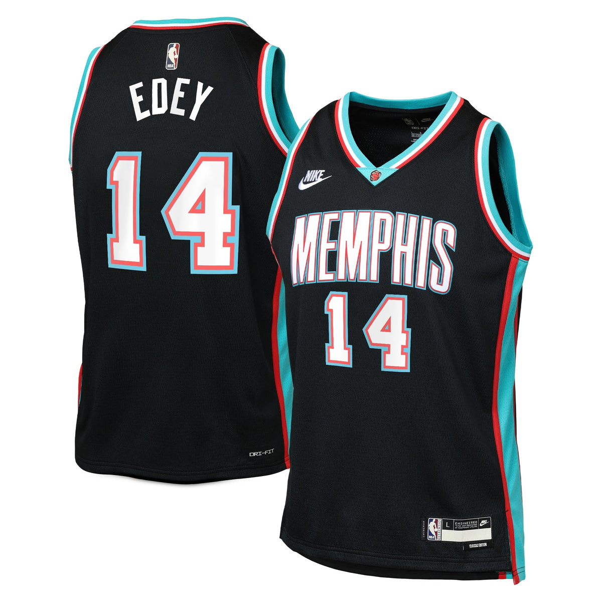 Memphis Grizzlies Nike Classic Edition Jersey - Black product image 1