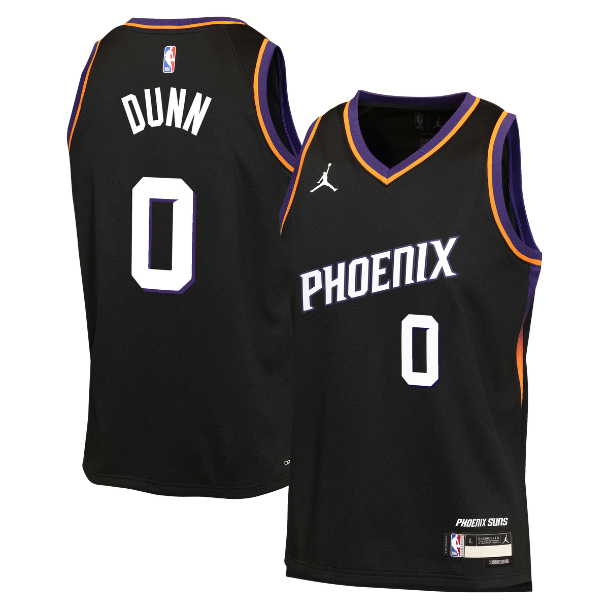 Phoenix Suns Jordan Brand Statement Edition Jersey - Black product image 1