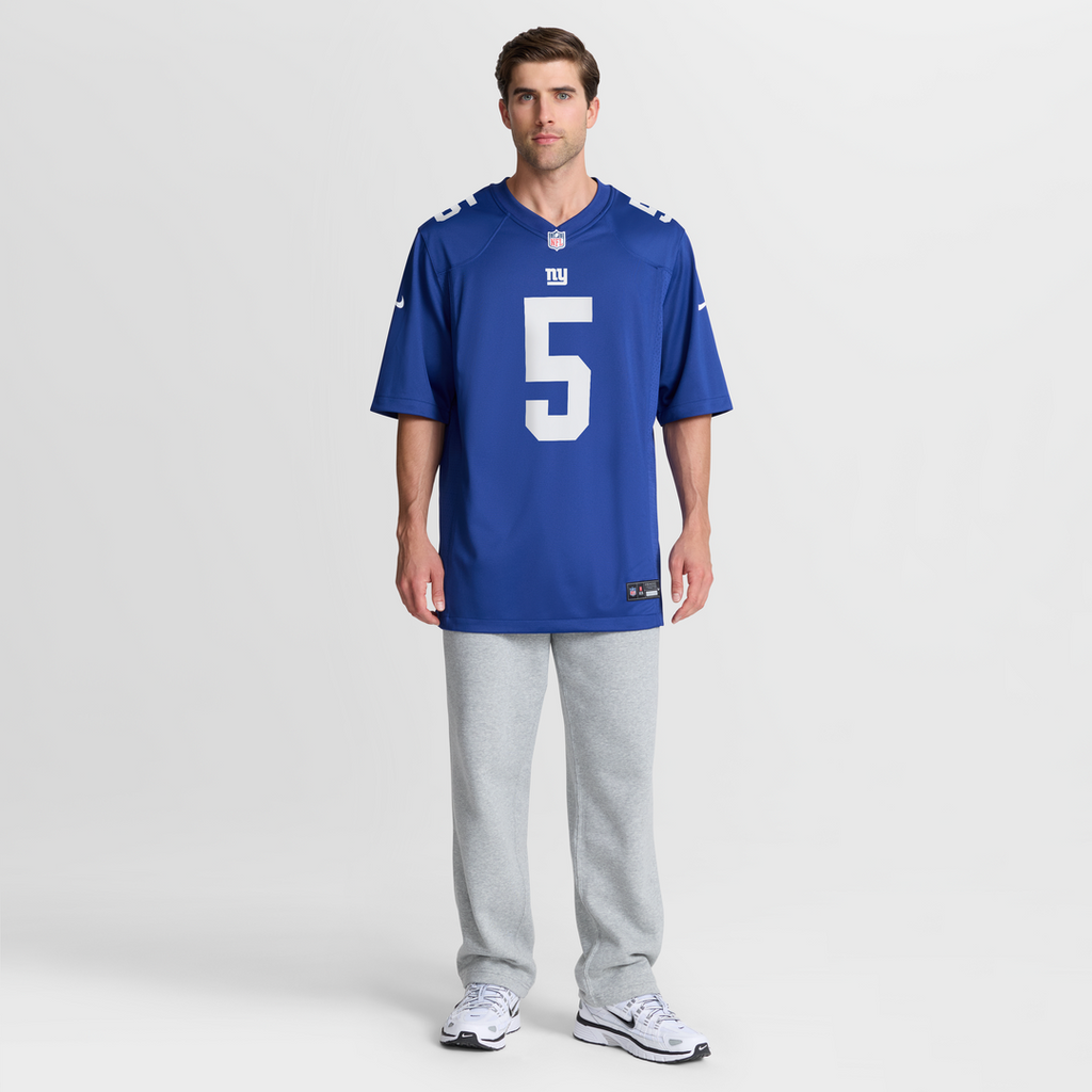 New York Giants Kayvon Thibodeaux Nike Royal Player Game Jersey product image 7, provided for visual reference and product