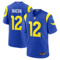Los Angeles Rams Puka Nacua Nike Royal Team Game Player Jersey product image 1, provided for visual reference and product