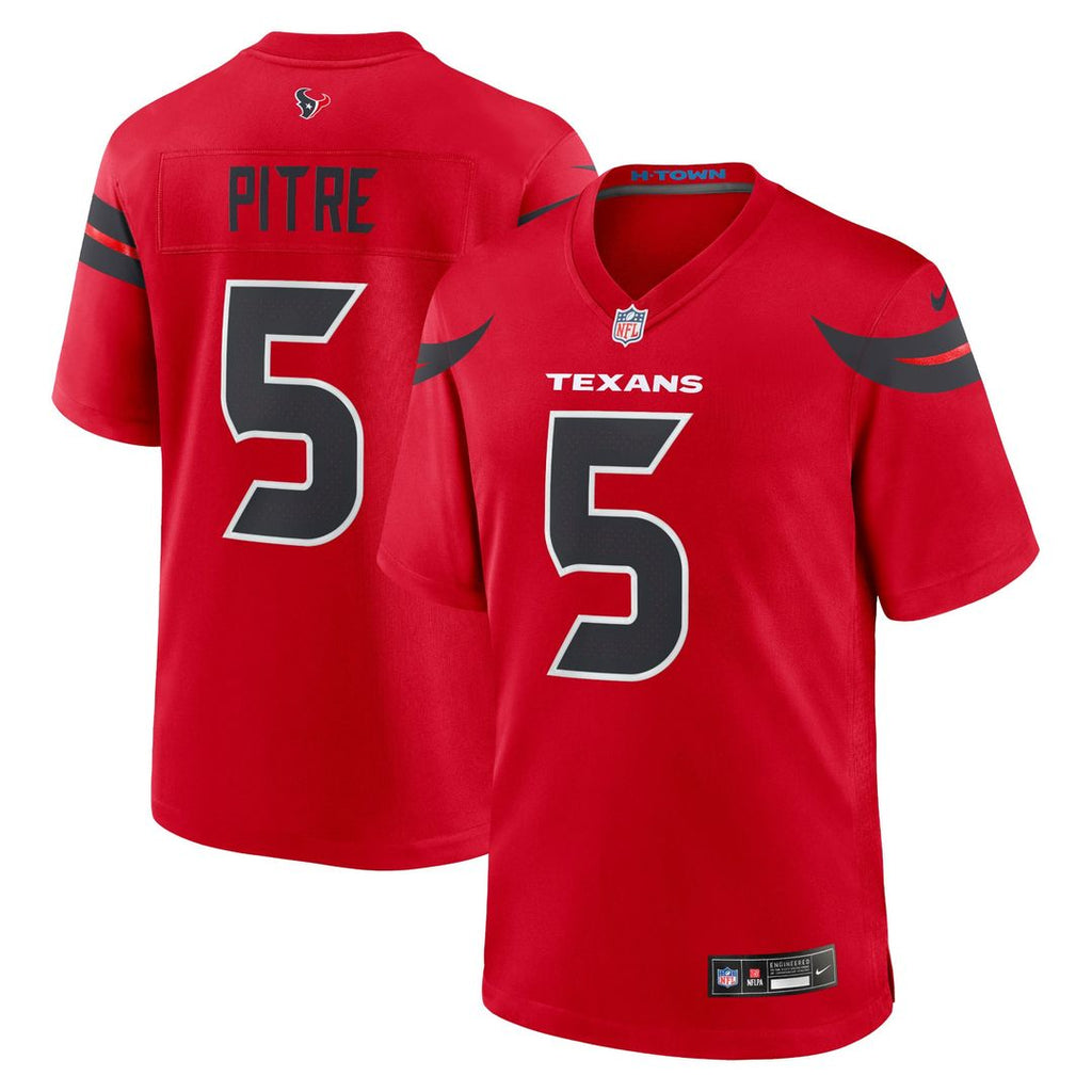 Houston Texans Jalen Pitre Nike Navy Game Jersey product image 17, provided for visual reference and product detail review