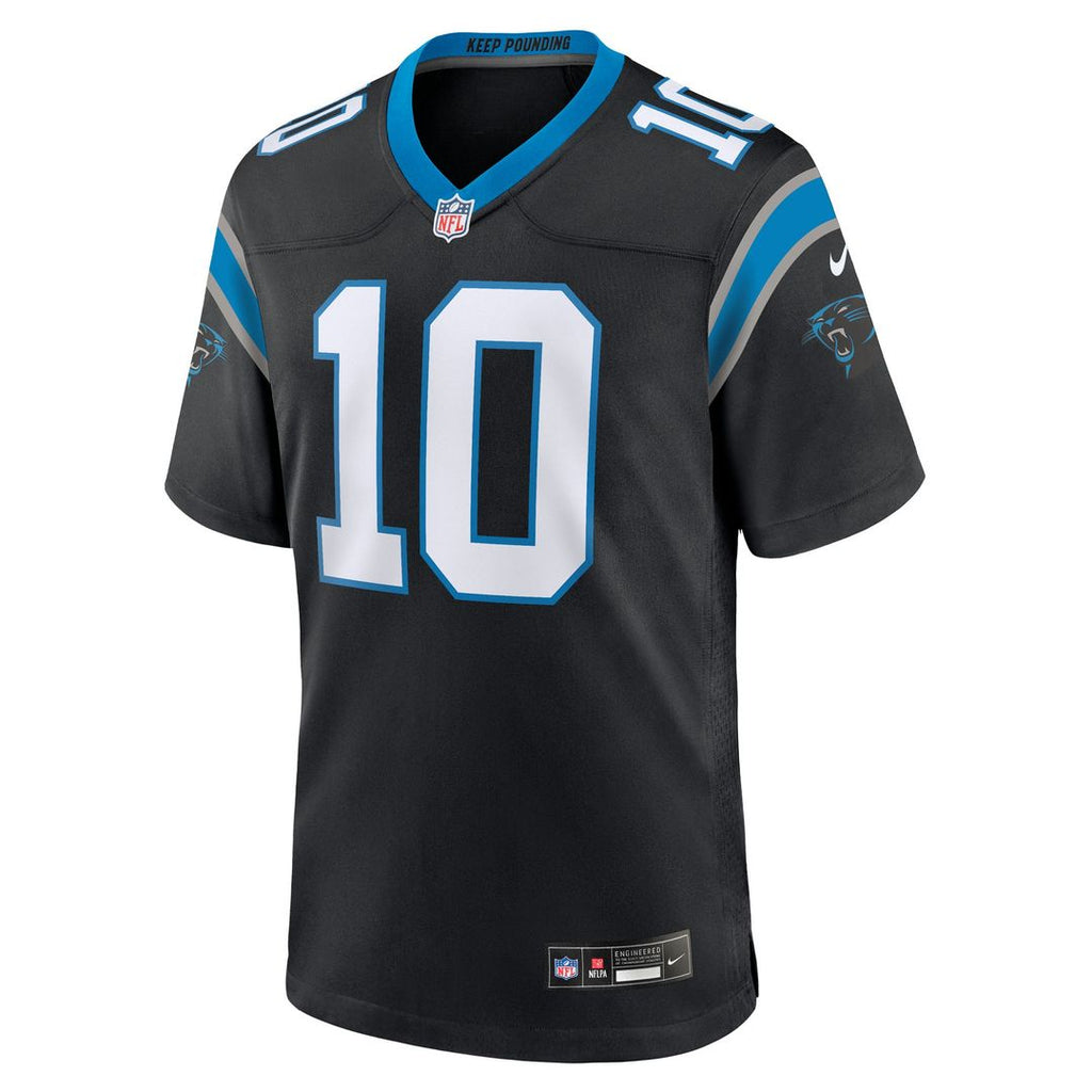 Carolina Panthers Ryan Fitzgerald Nike Black Team Game Jersey product image 2, provided for visual reference and product