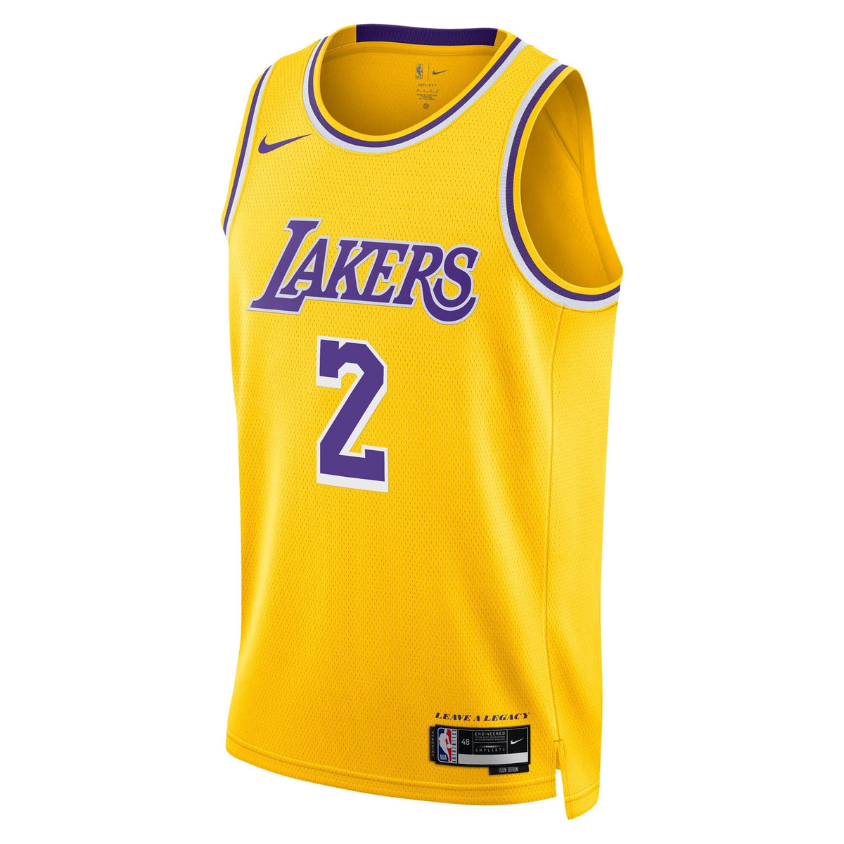 Los Angeles Lakers Nike Icon Edition Swingman Jersey - Gold product image 3