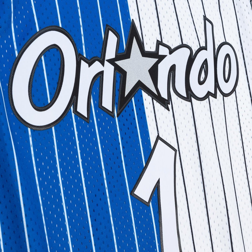 Orlando Magic Mitchell & Ness Anfernee Hardaway 1994 Split Swingman Jersey - Blue/White product image 5, provided for visual