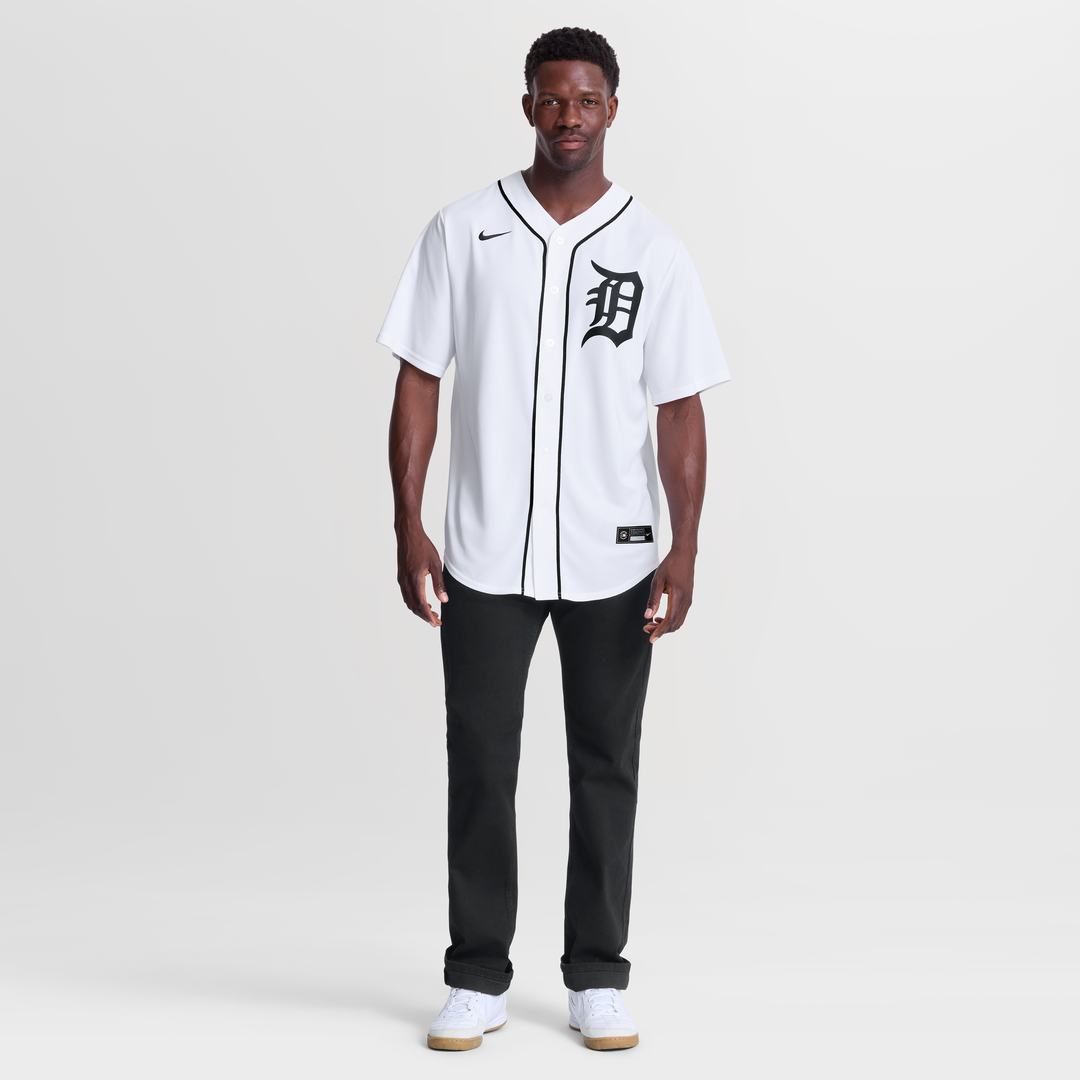 Detroit Tigers Kerry Carpenter Nike White Home Replica Jersey product image 4, provided for visual reference and product