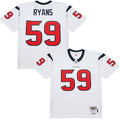Houston Texans DeMeco Ryans Mitchell & Ness White 2006 Legacy Replica Jersey product image 1, provided for visual reference