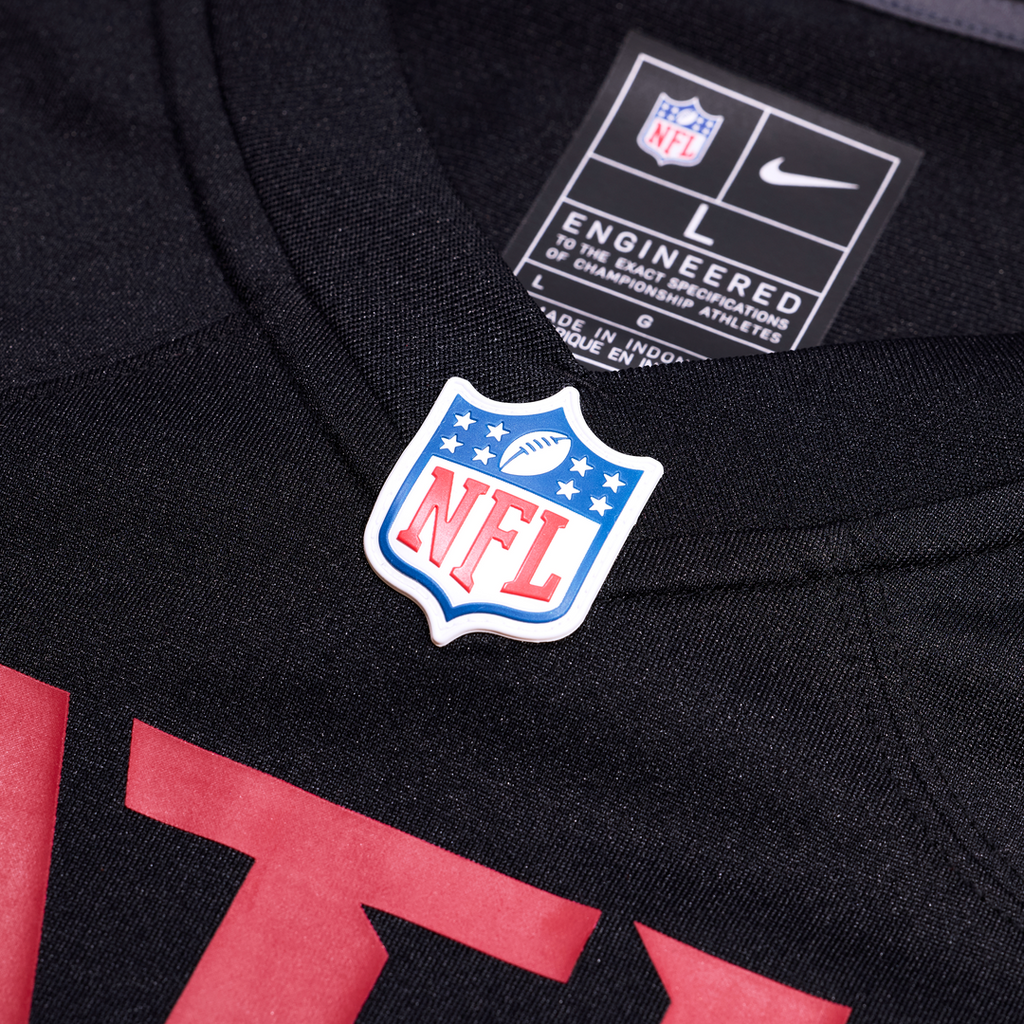 Atlanta Falcons Jalon Walker Nike Black Team Game Jersey product image 4, provided for visual reference and product detail