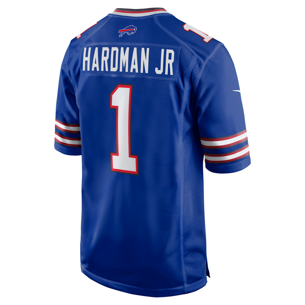 Buffalo Bills Mecole Hardman Nike Royal Team Game Jersey product image 3, provided for visual reference and product detail