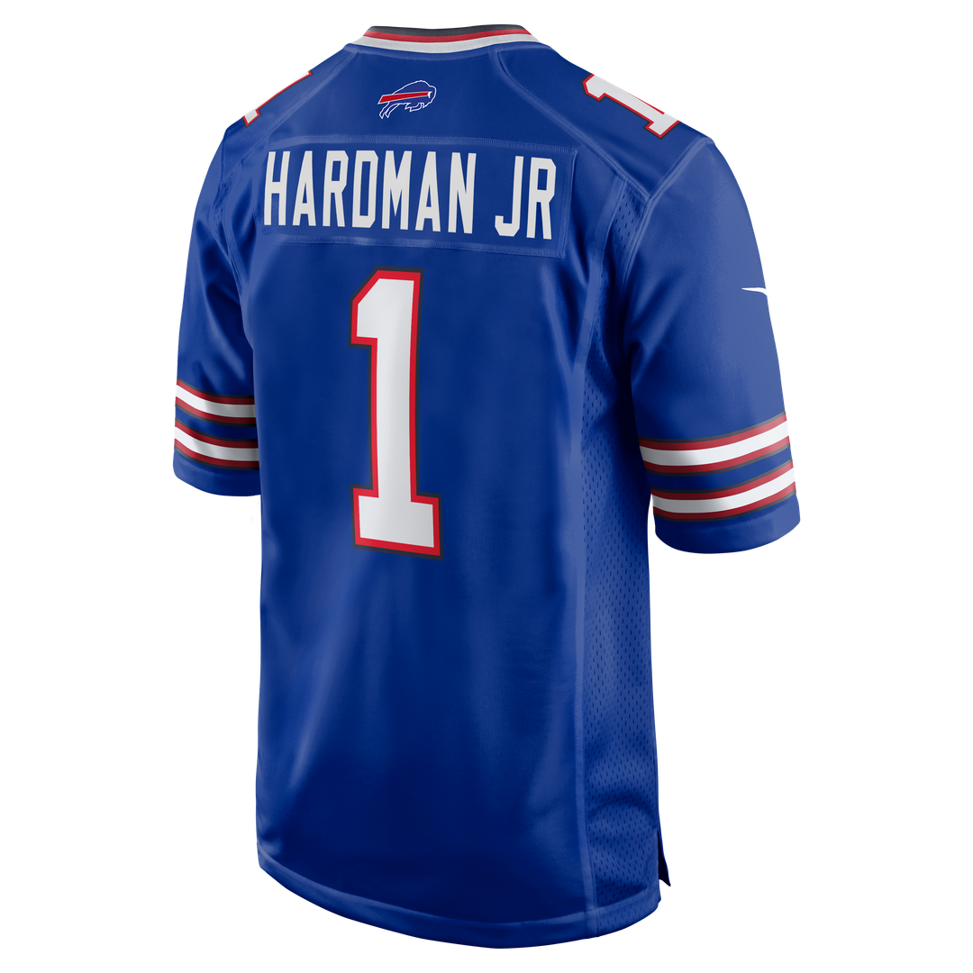 Buffalo Bills Mecole Hardman Nike Royal Team Game Jersey product image 3, provided for visual reference and product detail
