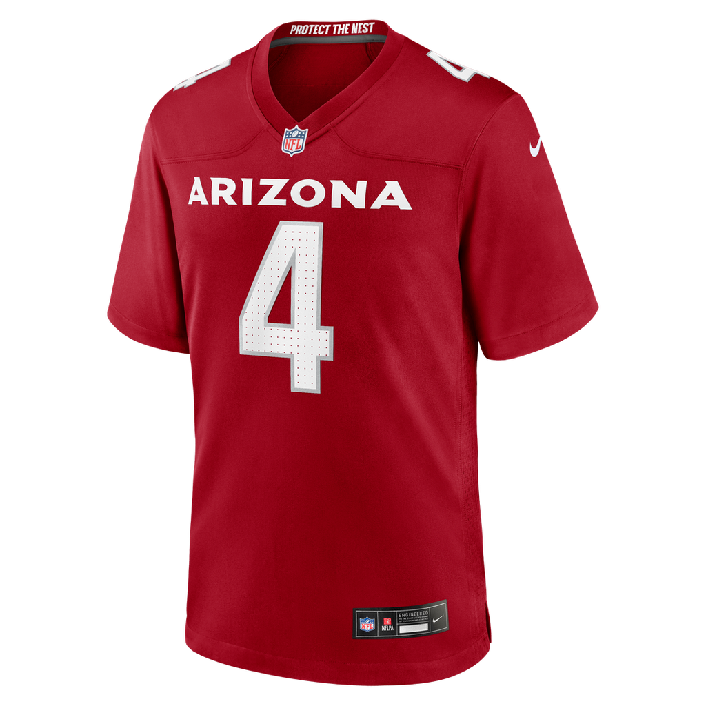 Arizona Cardinals Jeremiyah Love Nike Cardinal Team Game Jersey product image 4, provided for visual reference and product