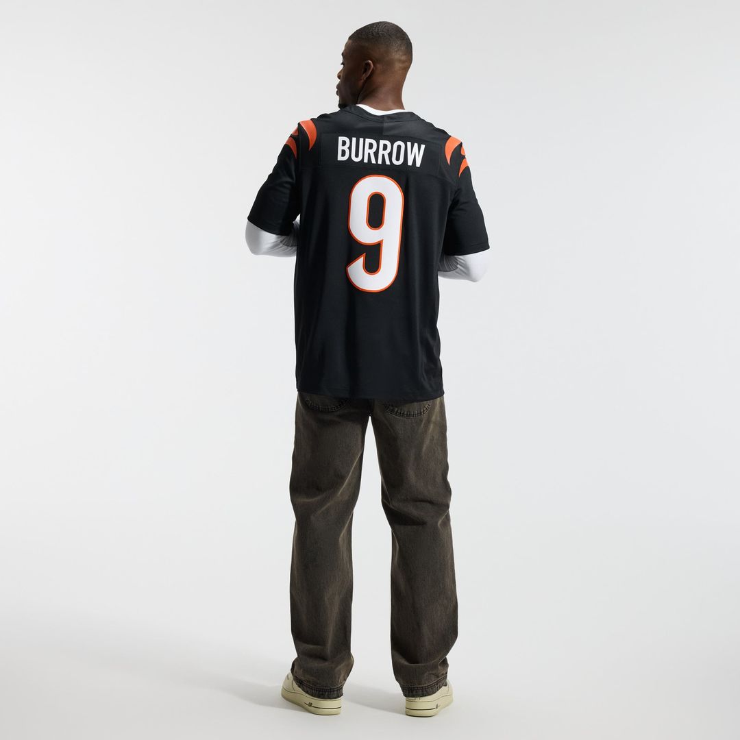 Cincinnati Bengals Joe Burrow Nike Orange Alternate Vapor F.U.S.E. Stitched Limited Jersey product image 11, provided for