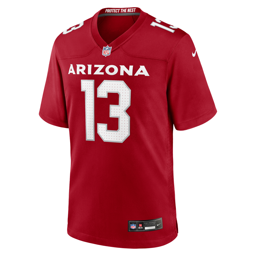 Arizona Cardinals Kei'Trel Clark Nike Cardinal Game Jersey product image 2, provided for visual reference and product detail