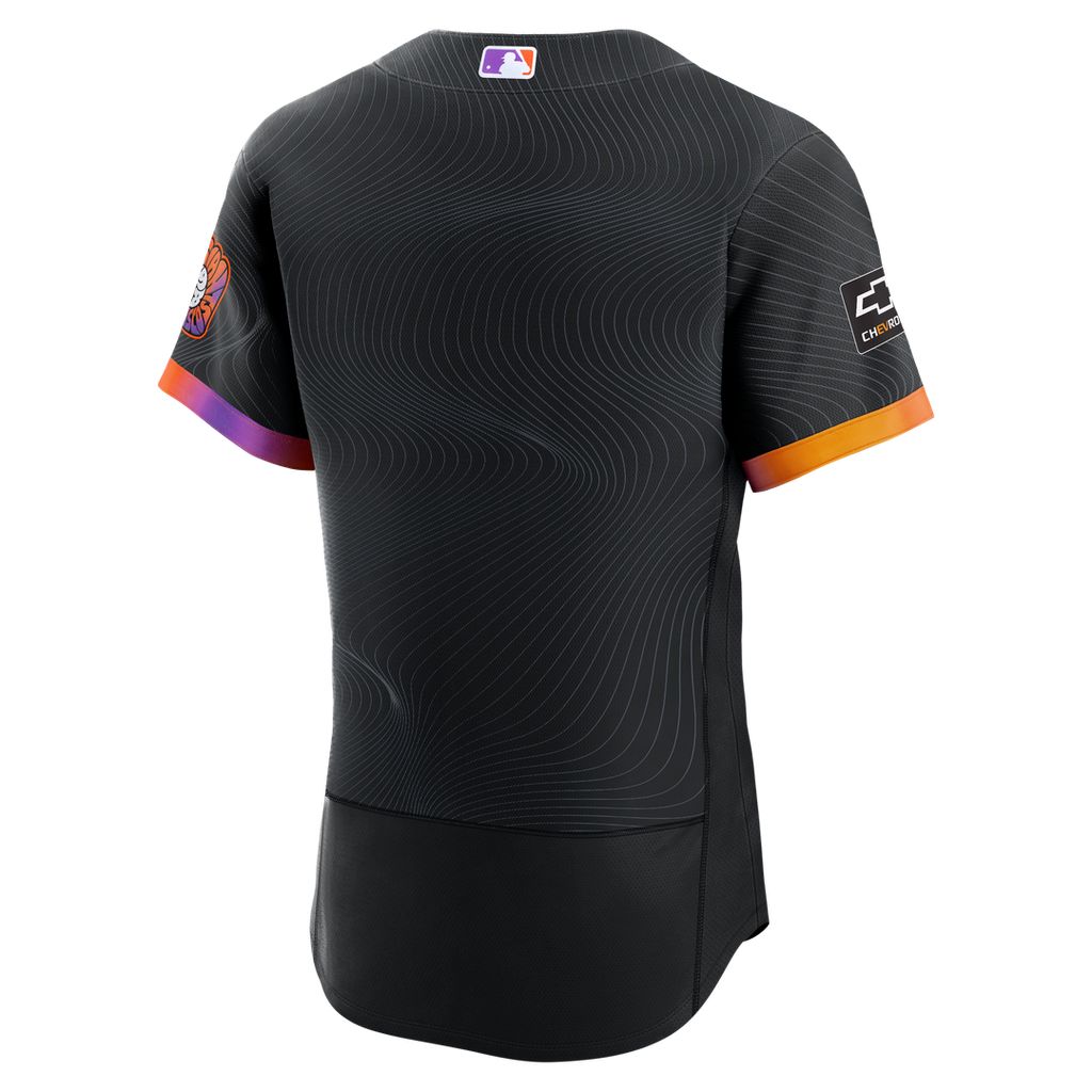 San Francisco Giants Nike Anthracite City Connect Authentic Sponsor Patch Jersey product image 3, provided for visual
