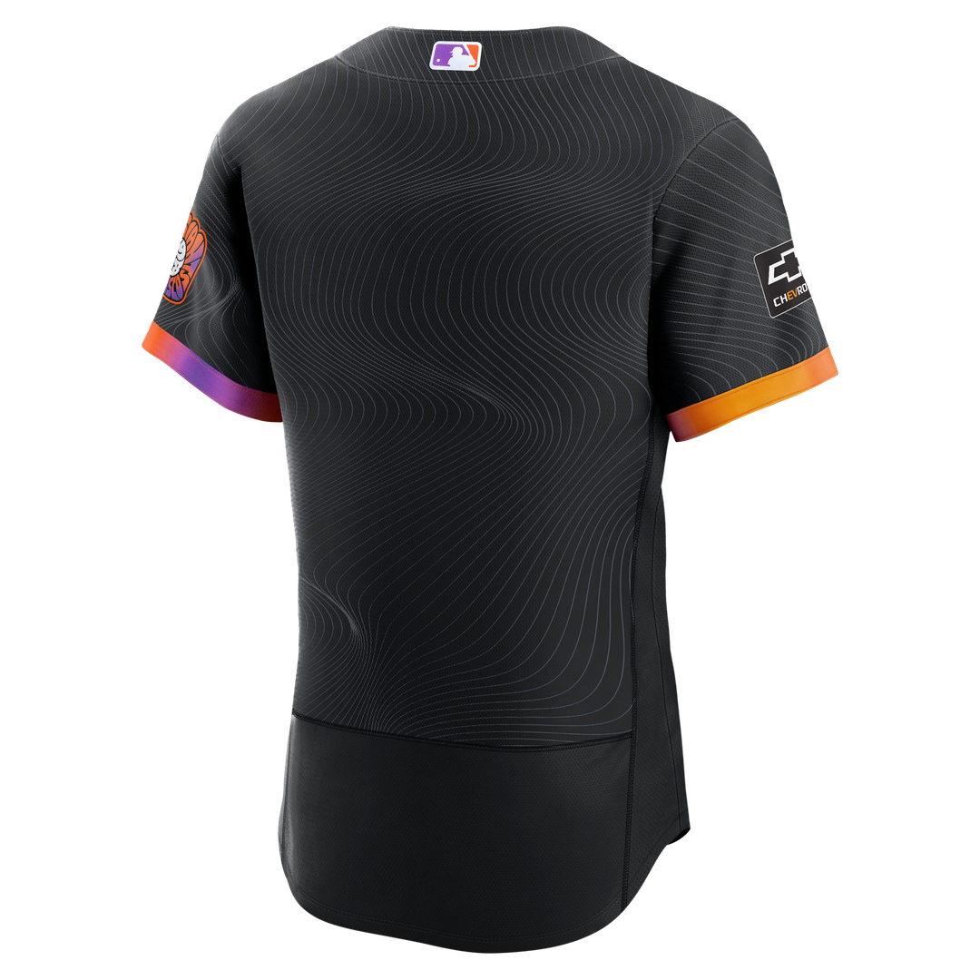 San Francisco Giants Nike Anthracite City Connect Authentic Sponsor Patch Jersey product image 3, provided for visual