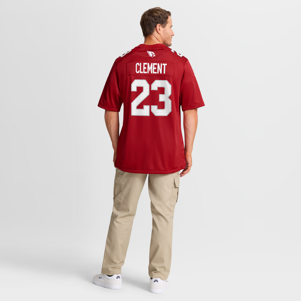 Arizona Cardinals Corey Clement Nike Cardinal Team Game Jersey product image 8, provided for visual reference and product