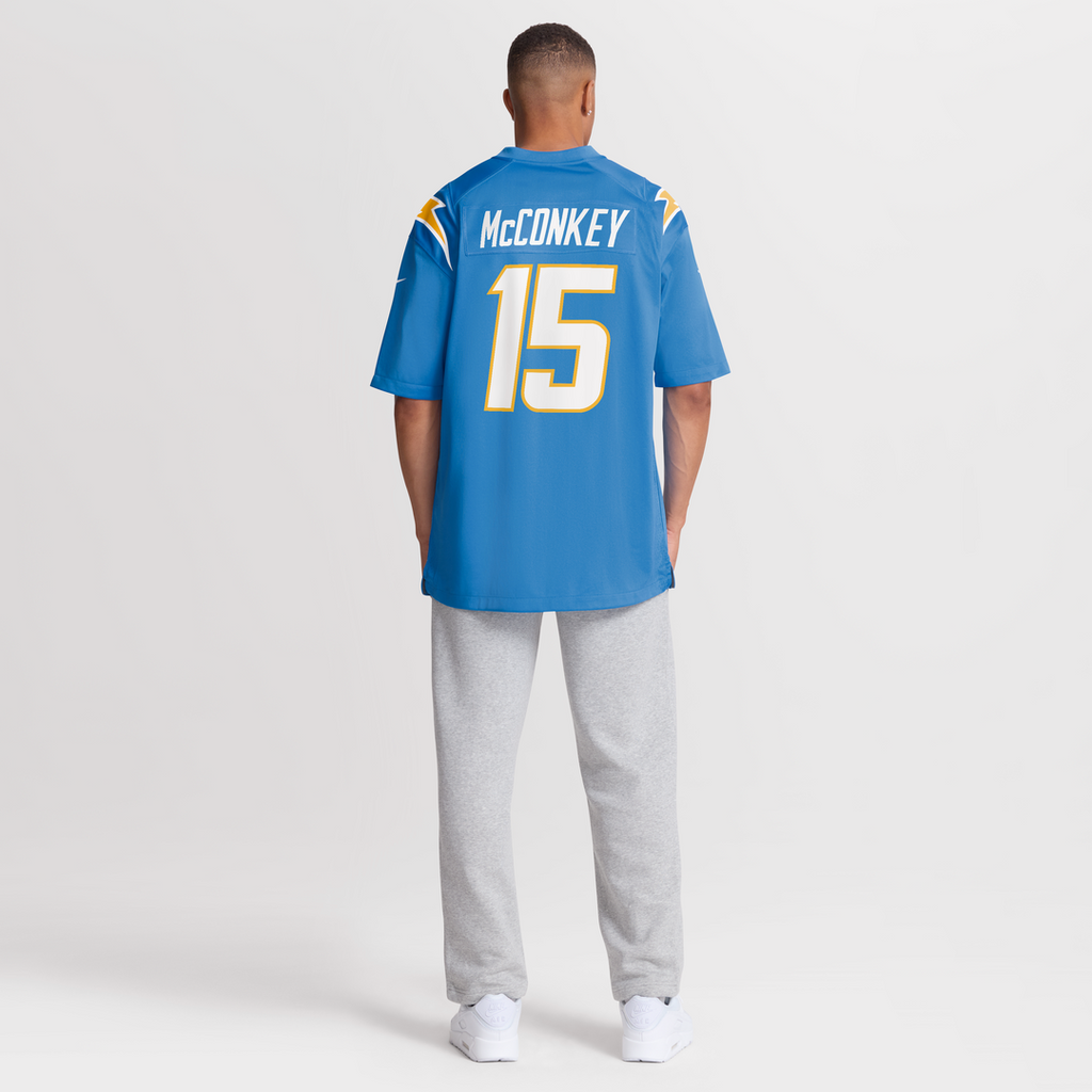 Los Angeles Chargers Ladd McConkey Nike Gold Alternate Charger Power Game Player Jersey product image 14, provided for