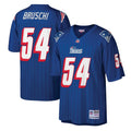 New England Patriots Tedy Bruschi Mitchell & Ness Royal Legacy Replica Jersey product image 1, provided for visual reference