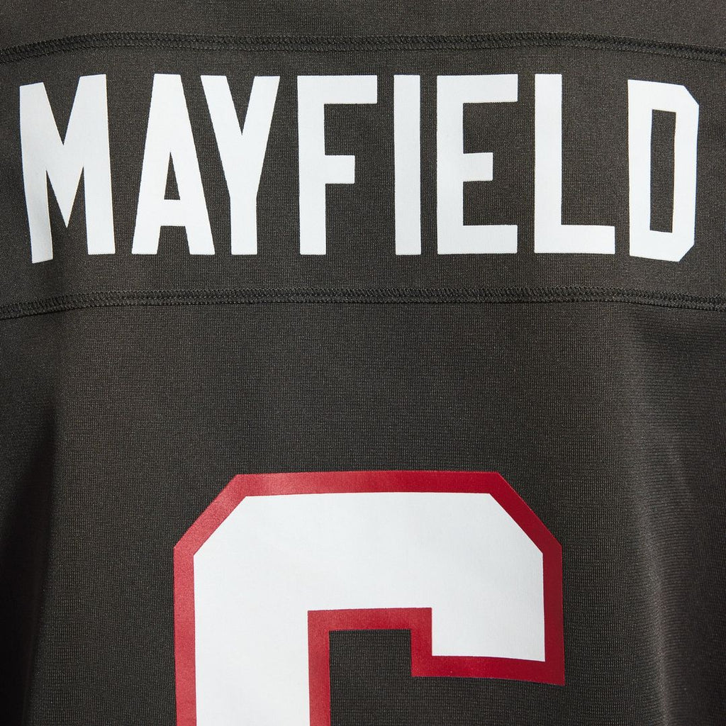 Tampa Bay Buccaneers Baker Mayfield Nike Pewter Alternate Game Player Jersey product image 25, provided for visual reference